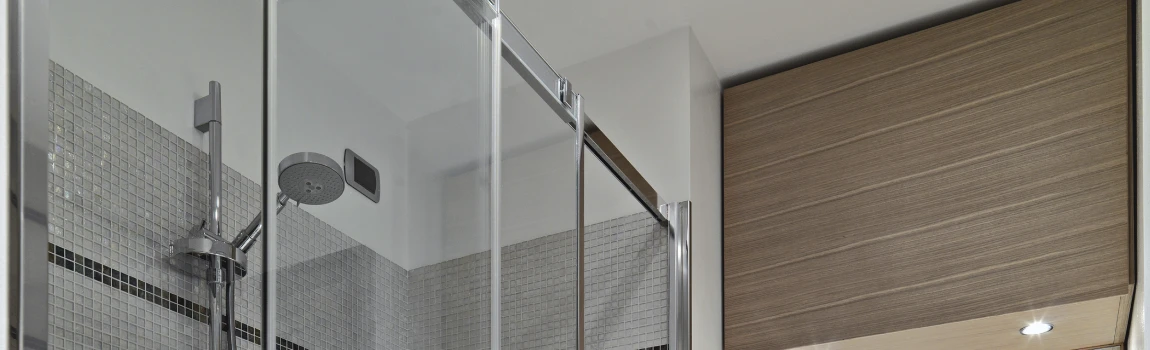 Frosted Glass Shower Doors in Country Club, FL